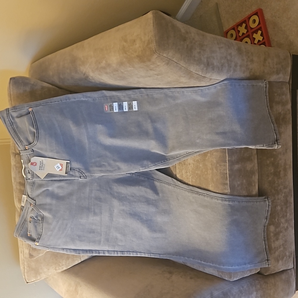 Gray jeans